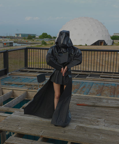 UFO hooded coat